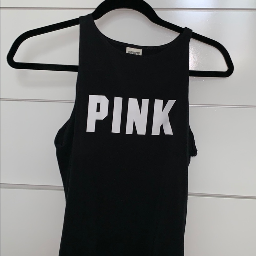 Black VS Pink highneck Body suit!!!